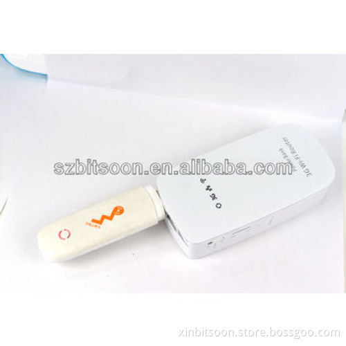 Portable Multifunction 5-in-1 3G Wi-Fi Router Power Bank, with SIM Slot & 4,400mAh Power Bank
